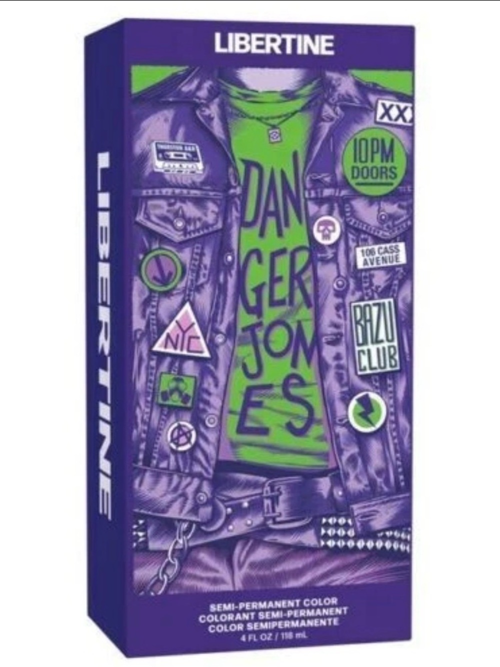 Semi Permanent Hair Color - Danger Jones Violets